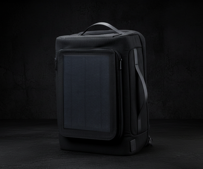 ソーラー発電対応の防災バックパック「Bunker Signal Pack」ティザーサイトを公開